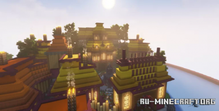 ������� Fire of Dragon Town ��� Minecraft