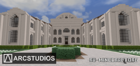  Modern Mansion 6 - Sandstone House  Minecraft PE