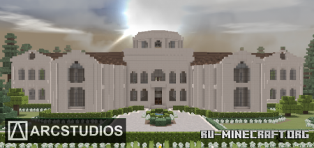  Modern Mansion 6 - Sandstone House  Minecraft PE