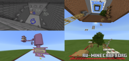 Скачать Parkour (Most Of It): Parkour World with 5 Maps and PvP для Minecraft PE