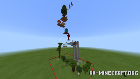Скачать Parkour (Most Of It): Parkour World with 5 Maps and PvP для Minecraft PE