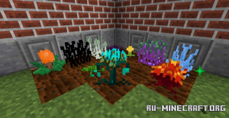 Скачать Unique Crops для Minecraft 1.16.5