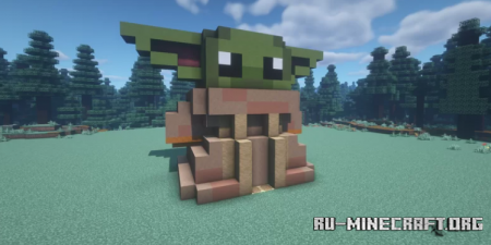  Star Wars Baby Yoda House  Minecraft