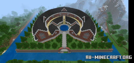 ������� Round Mansion ��� Minecraft PE