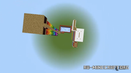 ������� Super Rainbow Parkour ��� Minecraft PE