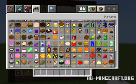 Скачать Food's Plus для Minecraft PE 1.17