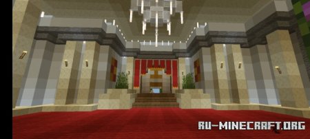 ������� Buckingham Palace Build ��� Minecraft PE