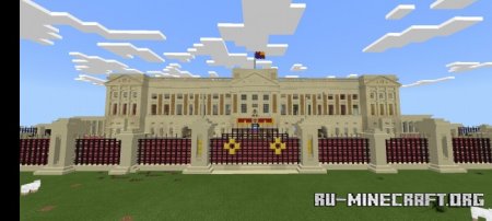 ������� Buckingham Palace Build ��� Minecraft PE