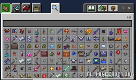 Скачать Terraria Bedrock для Minecraft PE 1.17