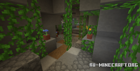  Base Inside The Mountain (Map)  Minecraft PE