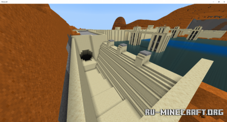 ������� Hoover Dam, in Minecraft ��� Minecraft PE