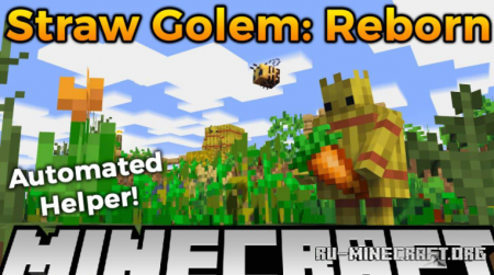  Straw Golem Reborn  Minecraft 1.16.5