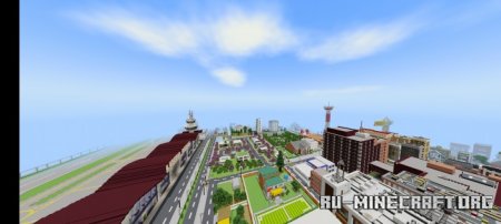 ������� Liberia City v6 ��� Minecraft PE