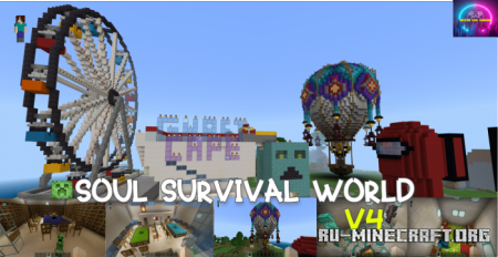  Soul Survival World v4  Minecraft PE