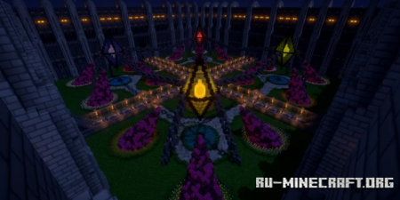 ������� Crystal lobby with Large Walls ��� Minecraft