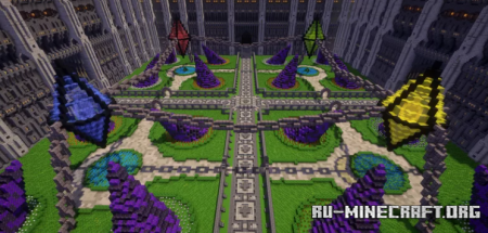 ������� Crystal lobby with Large Walls ��� Minecraft
