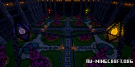 ������� Crystal lobby with Large Walls ��� Minecraft