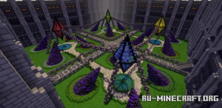 ������� Crystal lobby with Large Walls ��� Minecraft