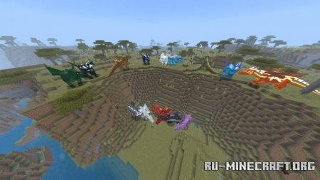 Скачать DragonMounts для Minecraft PE 1.17
