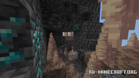 ������� OneChunk New Depths ��� Minecraft PE