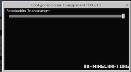  Transparent HUD  Minecraft PE 1.17