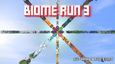  Biome Run 3  Minecraft