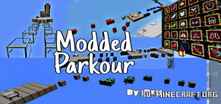 ������� (Easy) Modded Parkour Puzzle ��� Minecraft PE