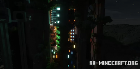 Скачать Cyberpunk City Project by master-builder75 для Minecraft