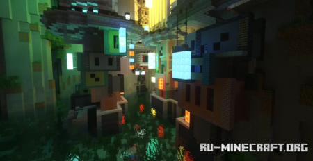 Скачать Cyberpunk City Project by master-builder75 для Minecraft
