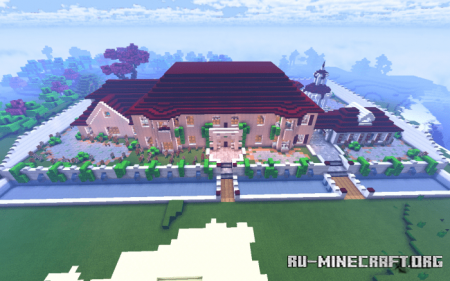 ������� Beautiful Mansion (Mansion with Commands) ��� Minecraft PE