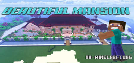 ������� Beautiful Mansion (Mansion with Commands) ��� Minecraft PE
