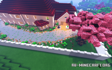 ������� Beautiful Mansion (Mansion with Commands) ��� Minecraft PE