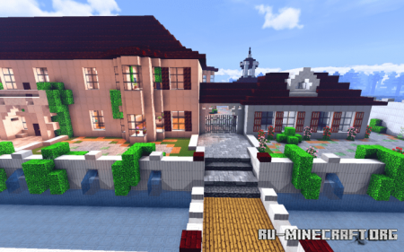 ������� Beautiful Mansion (Mansion with Commands) ��� Minecraft PE