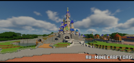 ������� Disneyland Paris Minecraft 2 ��� Minecraft PE