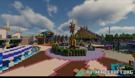 ������� Disneyland Paris Minecraft 2 ��� Minecraft PE