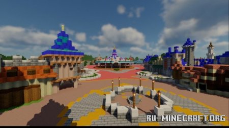 ������� Disneyland Paris Minecraft 2 ��� Minecraft PE