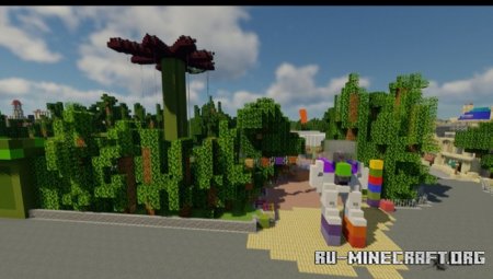 ������� Disneyland Paris Minecraft 2 ��� Minecraft PE
