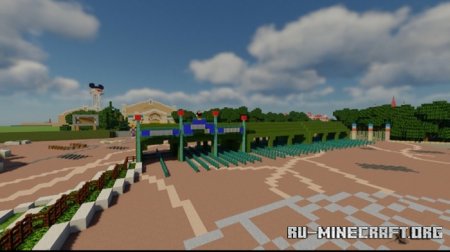 ������� Disneyland Paris Minecraft 2 ��� Minecraft PE