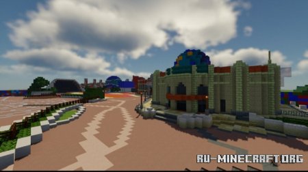 ������� Disneyland Paris Minecraft 2 ��� Minecraft PE