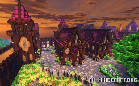  Medieval Fortress Map by EndXenoc  Minecraft PE