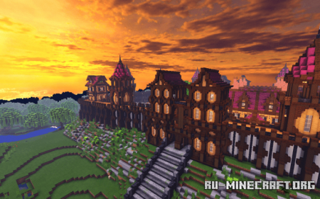  Medieval Fortress Map by EndXenoc  Minecraft PE