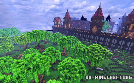  Medieval Fortress Map by EndXenoc  Minecraft PE