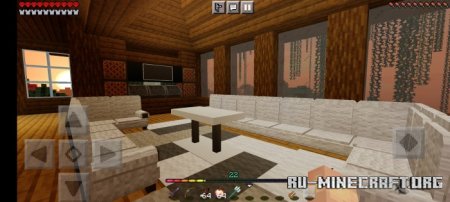 ������� MEGA Mansion - Furniture 3D �� Minecraft PE