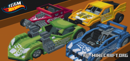  Team Hot Wheels  Minecraft PE 1.18