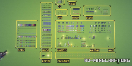 ������� Resource & Debug map by manazaka ��� Minecraft