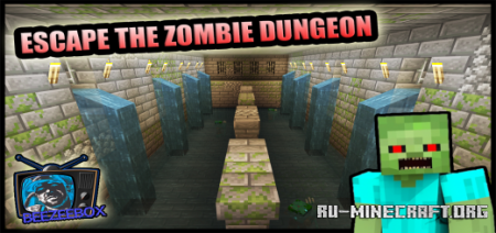  Escape The Zombie Dungeon  Minecraft PE
