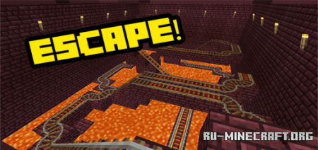 ������� Lava Land Escape by BeezeeBox ��� Minecraft PE