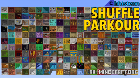 ������� Shuffle Parkour ��� Minecraft