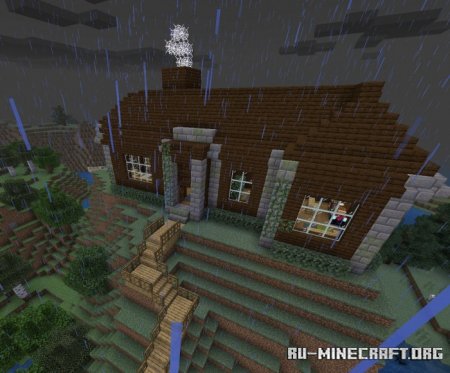  Dark Cottagecore House  Minecraft PE