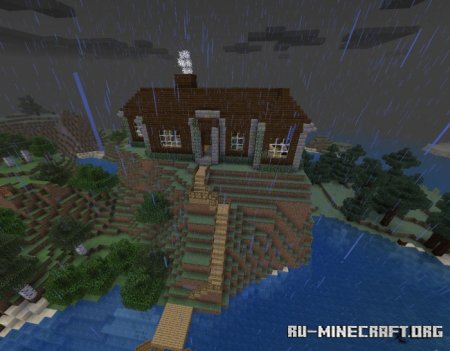  Dark Cottagecore House  Minecraft PE